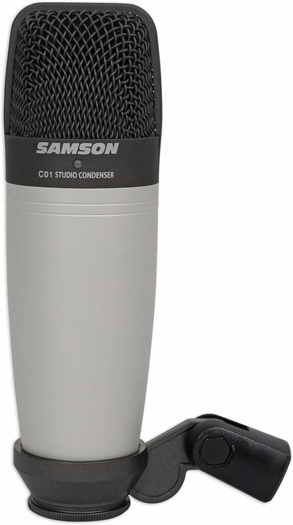 Microfone Samson C01 Condensador com Supercardioide